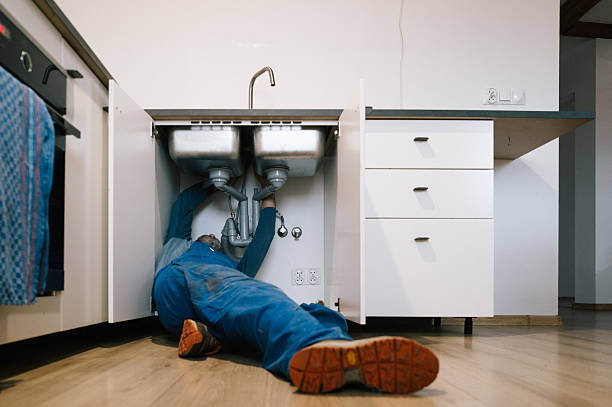 Professional Plumbing technician working in Manila, UT